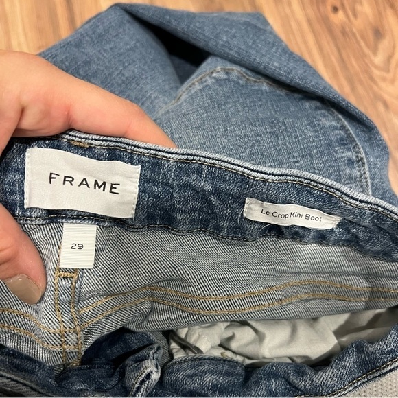 FRAME Le Crop Mini Boot jeans - Picture 6 of 10